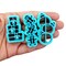 Christmas Shape Clay Cutters, 3 pc, Stacks of Ornaments Gifts & Gingerbread, Adorabilities